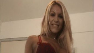 The Beautiful TS Angeles Cid spreading her butt cheeks
